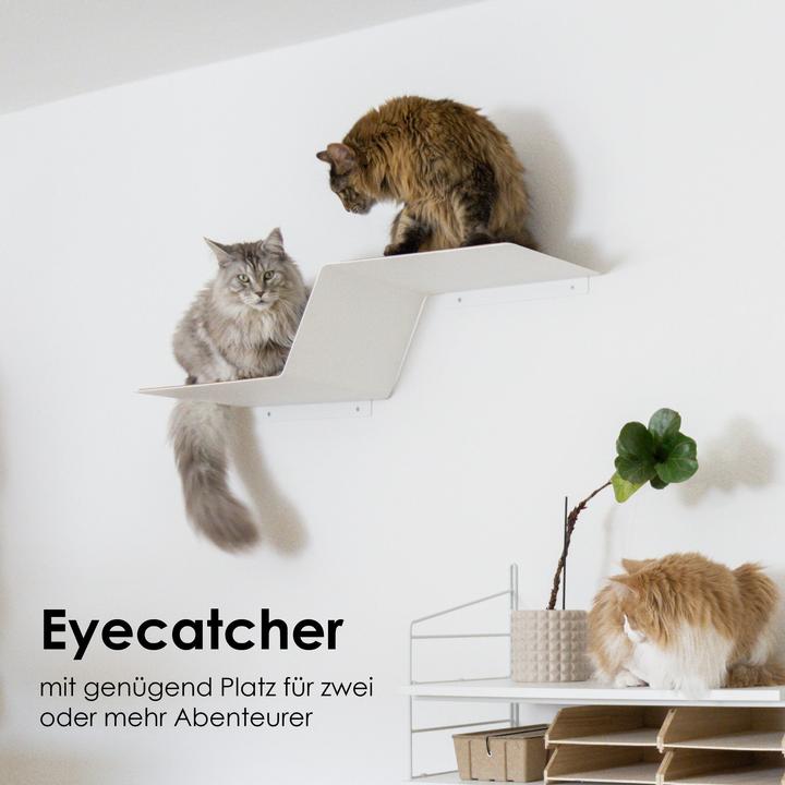 Produktbild LucyBalu WAVE Katzenstufe XXL (24 cm, Anthrazit)