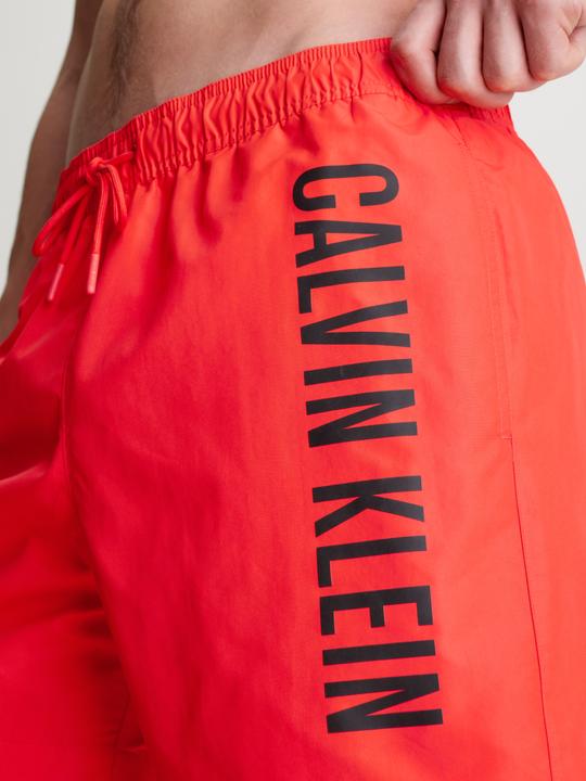 Image du produit Calvin Klein Medium Drawstring Heren Zwembroek - Hot Heat - Maat L (L)