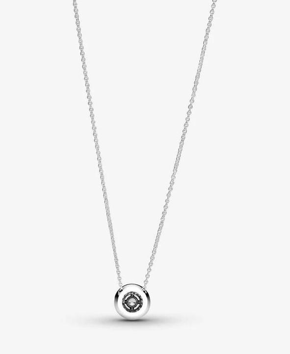 Produktbild Pandora Sparkling Double Halo Halskette (Sterling Silber 925, 45 cm)
