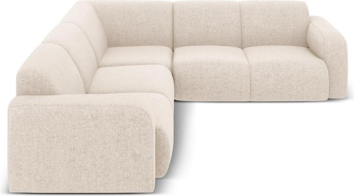 Image du produit Micadoni Canapé D'Angle Symétrique, "Molino", 5 Places, 252x252x75 Fabriqué en Europe (Canapé d'angle)