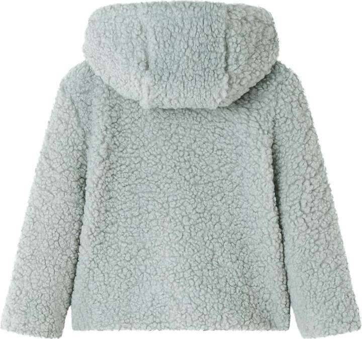 Immagine prodotto VidaXL Giacca con cappuccio per bambini in pelliccia sintetica verde menta (104)