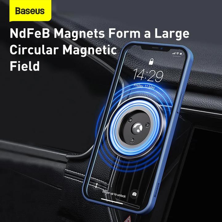 Actual product image Baseus MagSafe Magnetic Car Mount