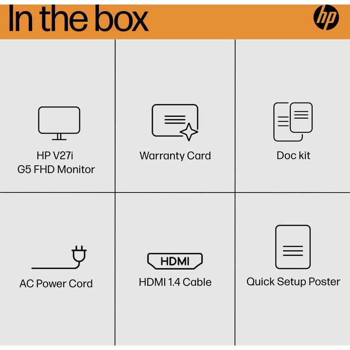 Produktbild HP V27i G5 (1920 x 1080 Pixel, 27")