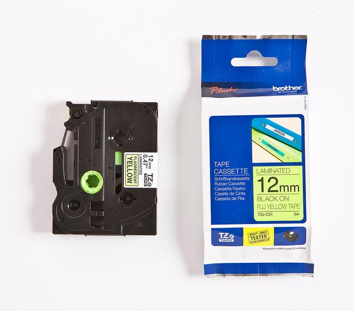Actual product image Brother Tze-C31 (1.20 cm, Black)