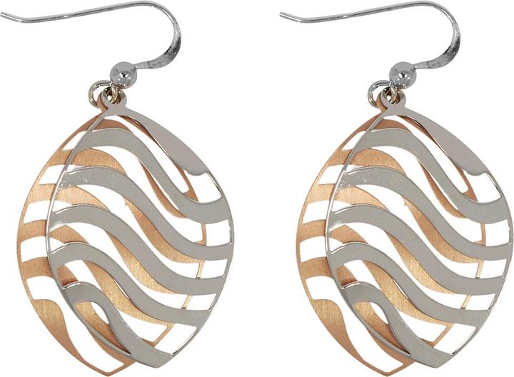 Actual product image Xen Set with earrings and pendant pointed XSET124 (925 Sterling silver)