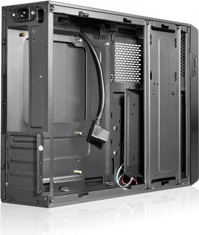 Actual product image L-Link Magna - PC - Black - Micro ATX,Mini-ITX - 500 W - Front - microATX (mATX, Mini-ITX)