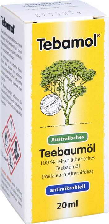 Produktbild Tebamol TEEBAUMOEL, 20 ml Öl (Körperöl, 20 ml)