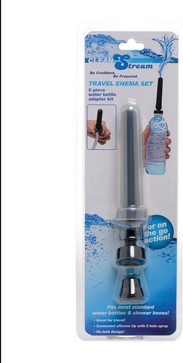 Image du produit XR Brands Set d'adaptateur pour gourde Travel Enema