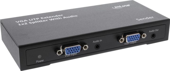 Image du produit InLine Extender & splitter VGA 1 vers 2 via UTP