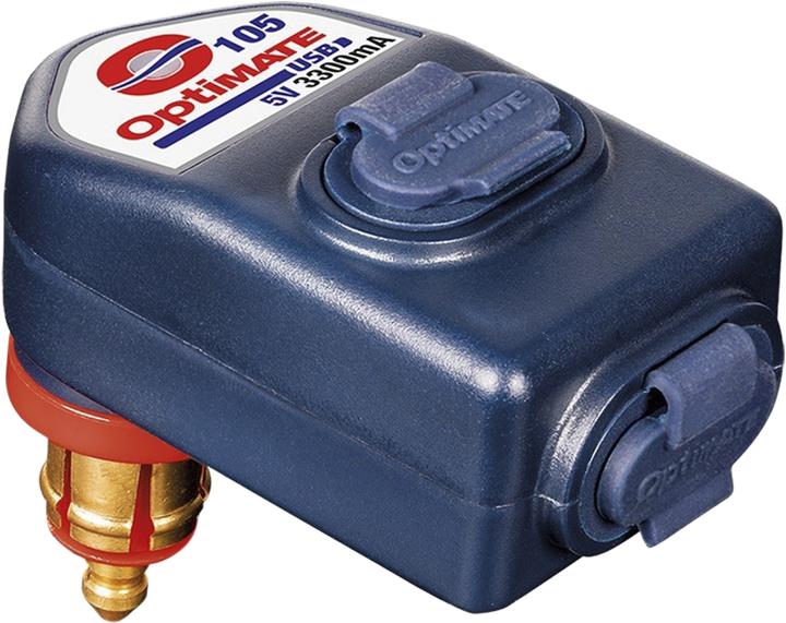 Actual product image Tecmate USB double plug to DIN socket
