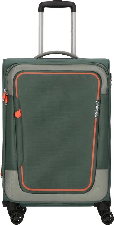 American Tourister Pulsonic 4 Rollen Trolley 68 cm mit Dehnfalte (64 l, M (50 - 90l))