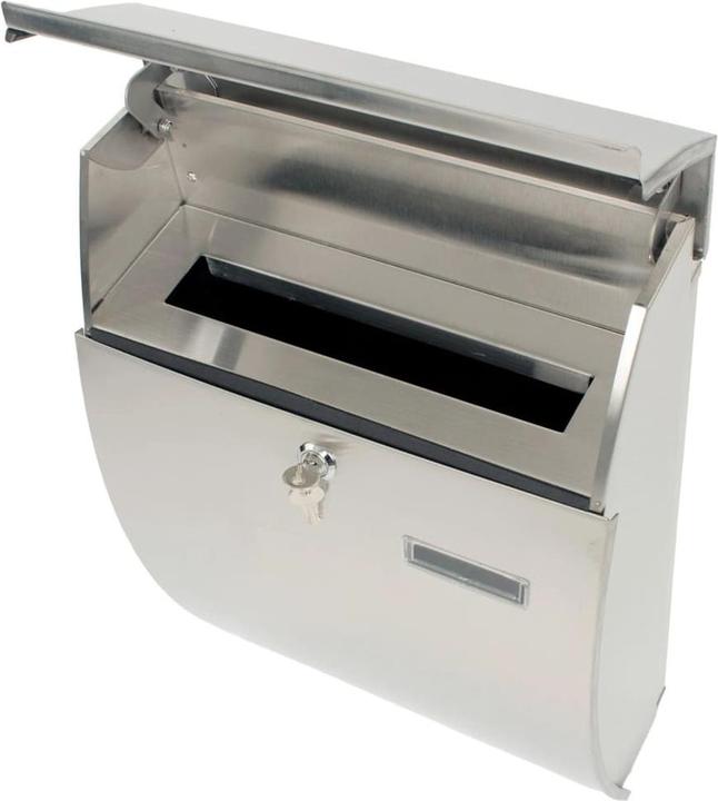 Immagine prodotto ReinigungsBerater Cassetta per le lettere a muro Tian in acciaio inox opaco Cassetta per le lettere dal design