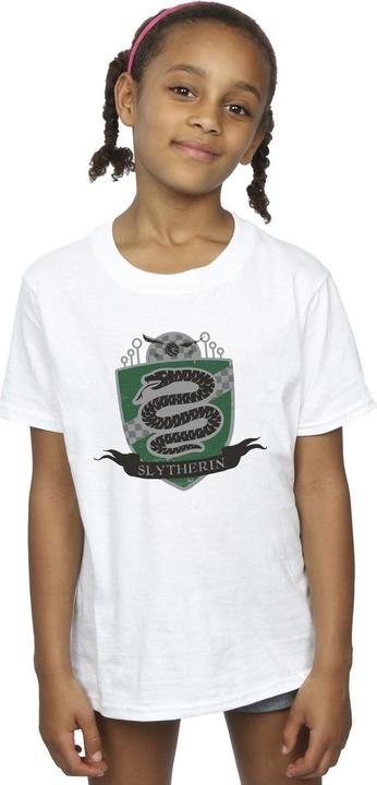 Image du produit - T-shirt SLYTHERIN CHEST BADGE - Fille (140, 146)