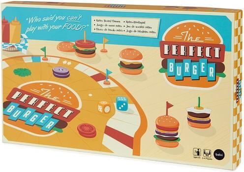 Actual product image Balvi Retro board game THE PERFECT BURGER