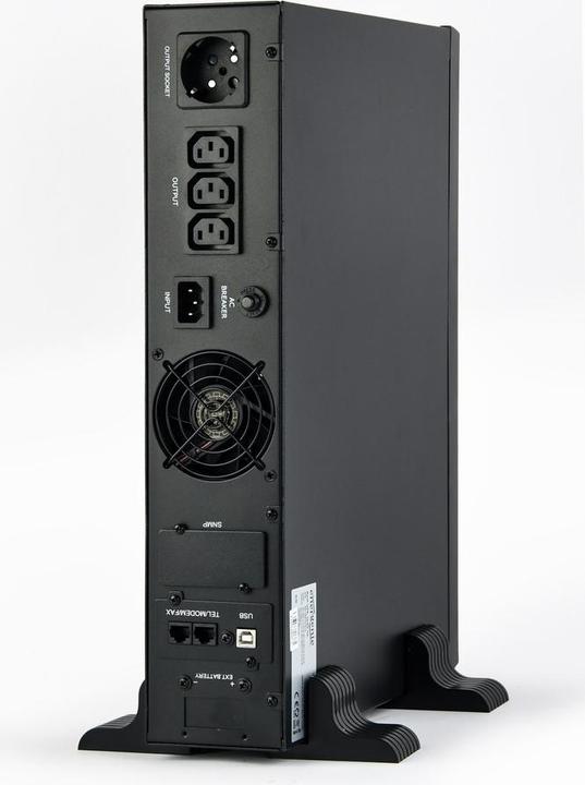 Actual product image Energenie EG-UPSRACK-10 Rack UPS, 1000 VA, black (1000 VA, 800 W, Line-interactive UPS)