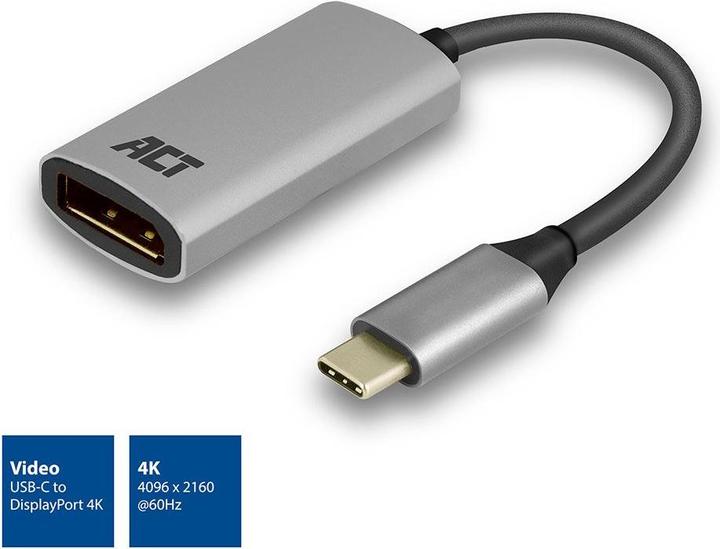 Produktbild AC7030 USB-C zu DisplayPort Buchse (DP, 15 cm)
