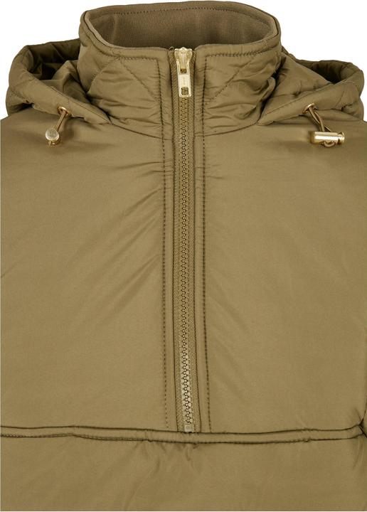 Actual product image Urban Classics Ladies Oversized Diamond Quilted Pull Over Jacket (S)