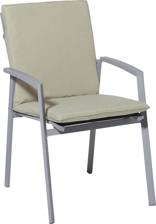 Actual product image Natura Punto Garden Chair Low Back Rest by Madison, Set of 4 (97 x 49 cm)
