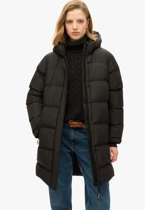 Image du produit Superdry HOODED SPORTS PUFFER MID JKT Dames Jas - Maat XS (XS)