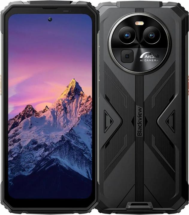 Immagine prodotto Blackview BV8100 (Dual Sim - Display da 6,5" - 256 GB, 8 GB RAM - NFC) Nero (256 GB, Nero, 6.50", Doppia SIM)