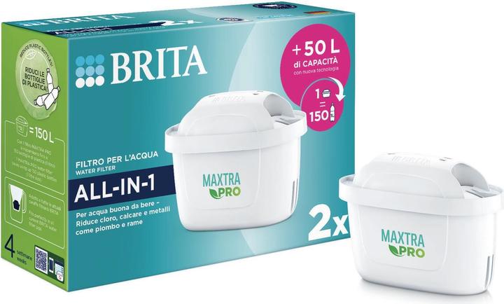 Produktbild Brita Maxtra Pro 2 filters ALL IN 1 4006387122287 Filterkartusche Weiss (2 x)