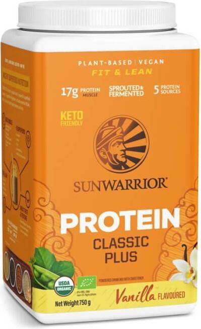 Image du produit Sunwarrior Protein Classic Plus (Chocolat, Vanille, 1 pcs, 750 g)