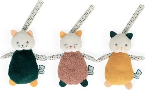 Kaloo Stimuli - Sensorisches Kuscheltierset - Katze - 14cm (14 cm)