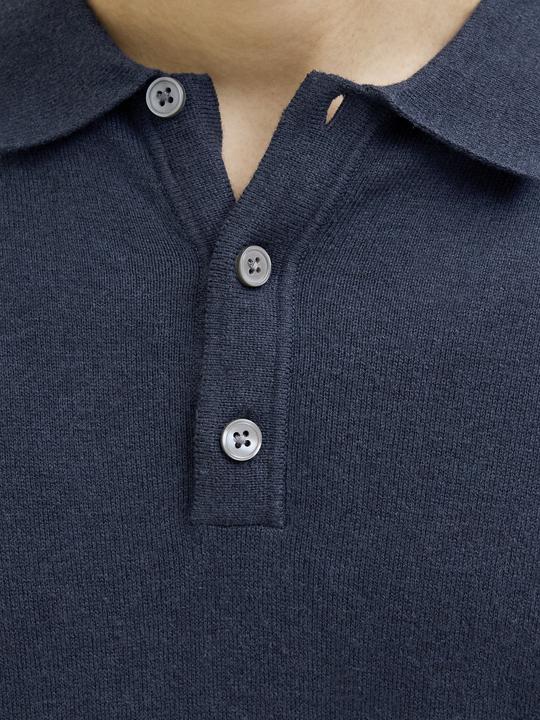 Actual product image Jack & Jones Jjeemil Knit Relaxed Polo Ss Sn (XS)