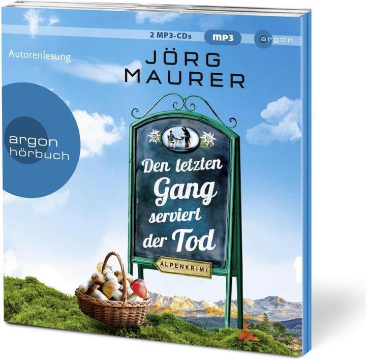 Actual product image The last course is served by death (Joerg Mason, German)