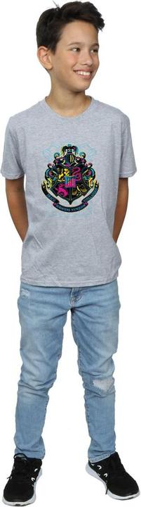 Immagine prodotto Neon Hogwarts Crest Maglietta Ragazzi (152, 158)