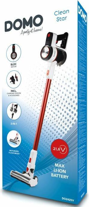 Produktbild Domo BLCD Clean Star DO242SV Akku-Handstaubsauger 21.6V Zyklon-Technik