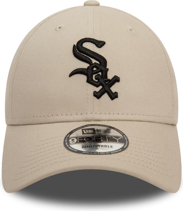 Immagine prodotto New Era 9Forty Cappello Strapback - Chicago White Sox pietra beige (Taglia unica)