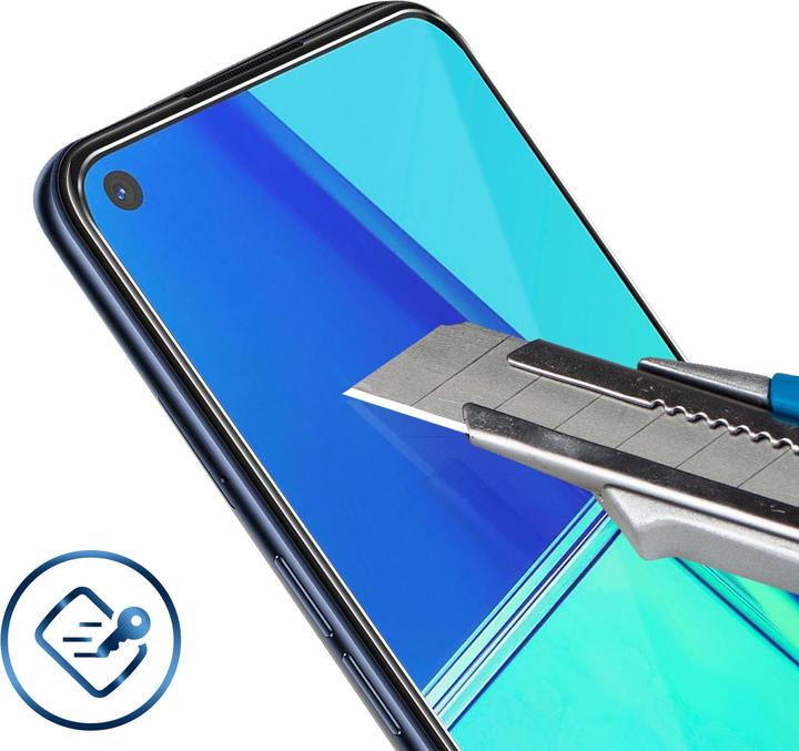 Produktbild Avizar Kristallklare Folie, Glas-Displayschutz (1 Stück, Oppo A52)