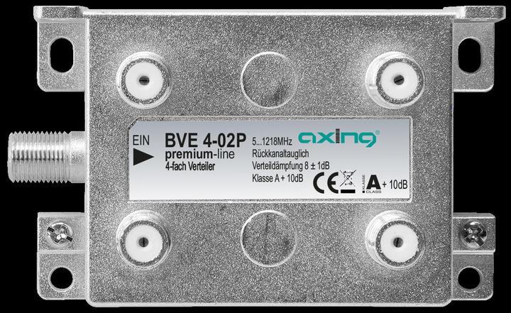 Produktbild Axing 4-fach Verteiler BVE 4-02P 51218 MHz Bauform 02