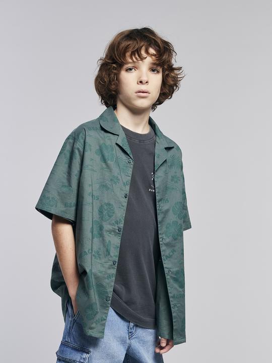 Immagine prodotto Jonen Jungen Hawaiihemd aus Popeline (128)