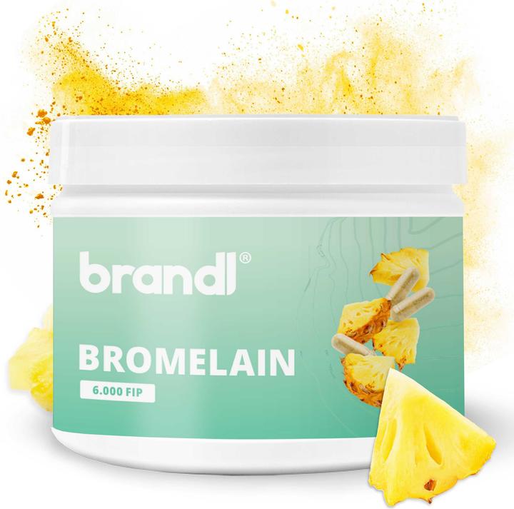 Produktbild Brandl-Nutrition Bromelain Vegan (60 Stück, Kapseln, 43.08 g)