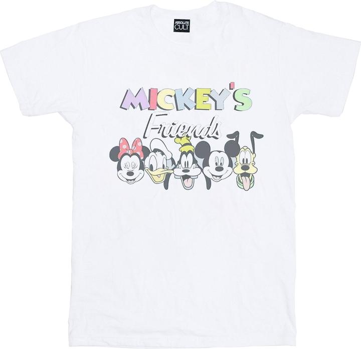 Disney Mickey Mouse Friends Faded Nostalgia TShirt (XL)