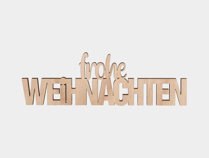 Immagine prodotto Halbach Scritta in legno "Buon Natale