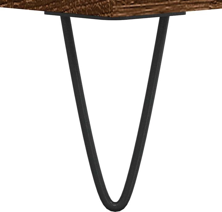 Produktbild VidaXL Badschrank Braun Eichen-Optik 58x33x60 cm Holzwerkstoff (58 x 33 x 60 cm)