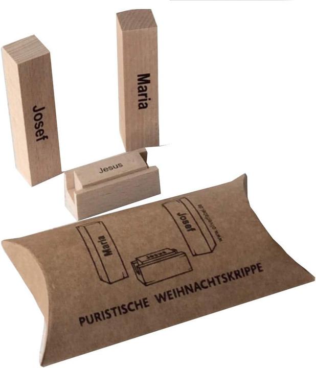 Produktbild Oliver Fabel Minimalistische Weihnachtskrippe