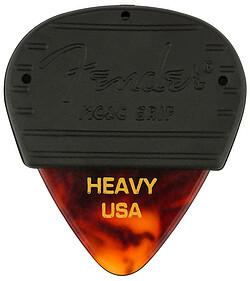 Produktbild Fender Mojo Grip Tortoise Pick hvy. (3) (3 x)