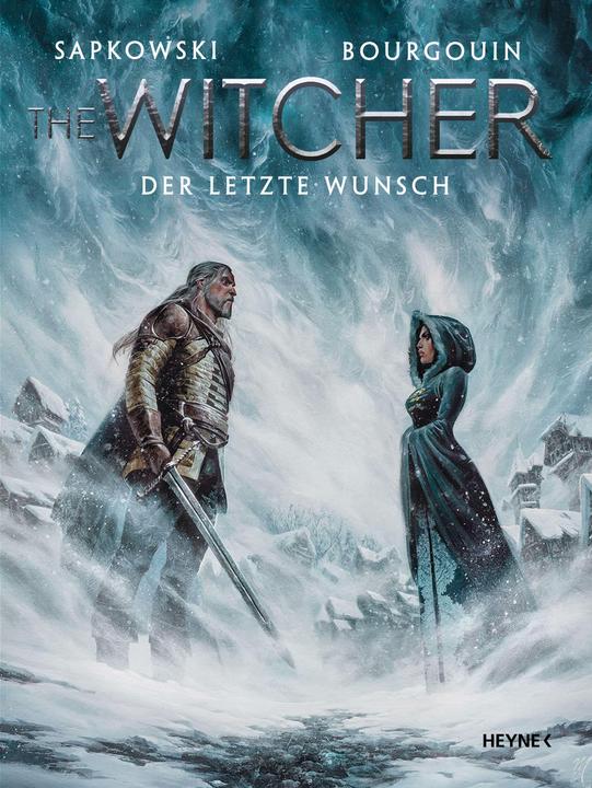 Actual product image The Witcher Illustrated – Der letzte Wunsch (German, Andrzej Sapkowski, 2022)