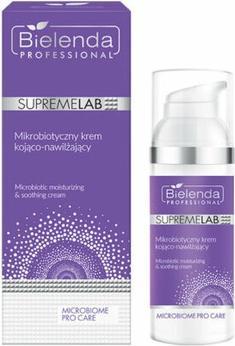 Bielenda Crème hydratante et apaisante professionnelle Supremelab Microbiome Pro Care Microbiotic (Crème pour le corps, 50 ml)
