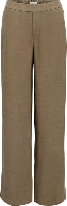 Image du produit Object Leinenmix Hose mit weitem Bein (42)