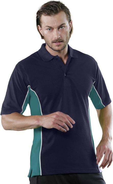 Actual product image Gamegear Track piqué polo shirt short sleeve inserts in contrasting colour (M)