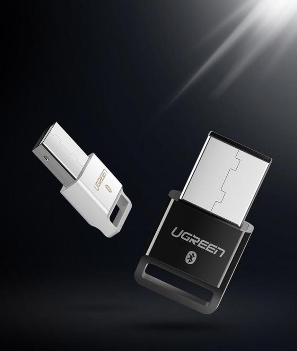Produktbild Ugreen USB adapter Bluetooth 4.0 Qualcomm aptX black - Bluetooth-Adapter (Sender & Empfänger)