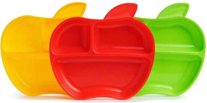 Actual product image Munchkin Lil'apple plate