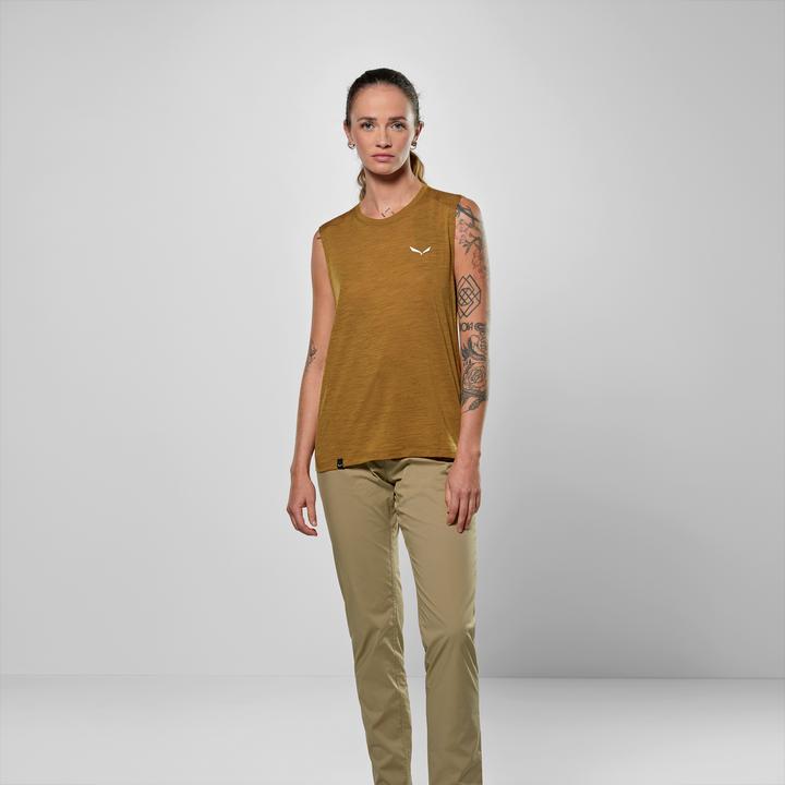 Actual product image Salewa Eagle Minilogo Merino Tank Top Da (48)