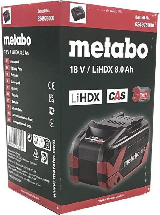 Image du produit Metabo LiHDX Akkupack (18 V)