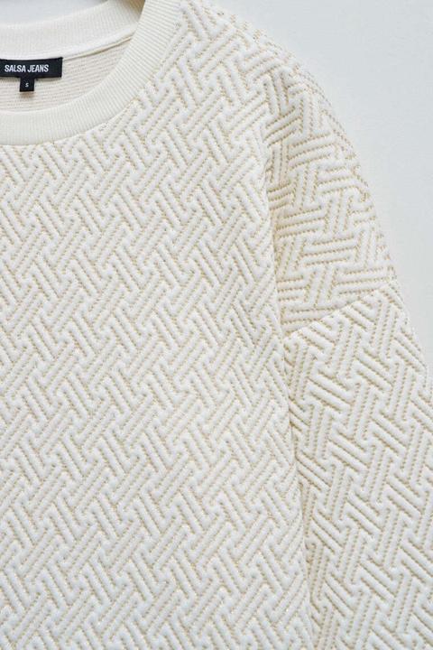 Produktbild Salsa Jeans Sweatshirt Sweater With Sparkle Detail (L)